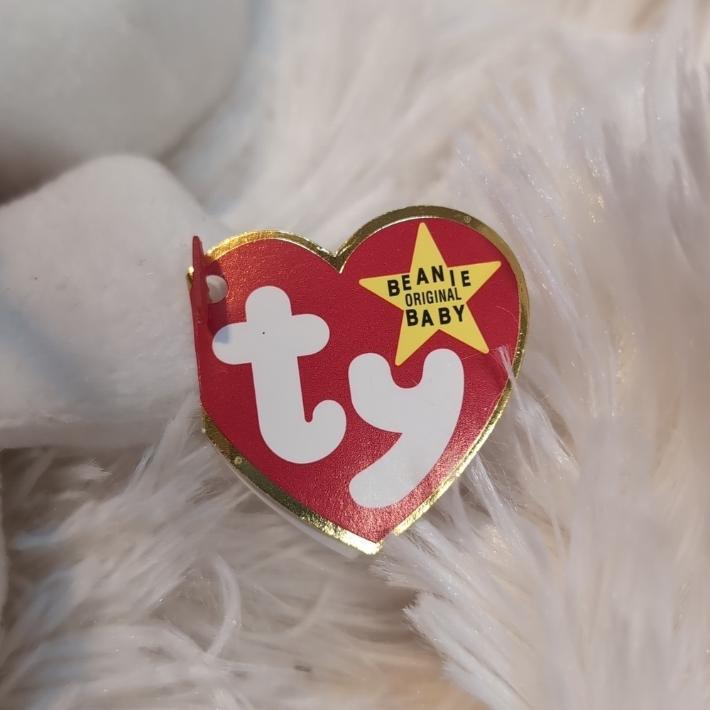 TY Beanie Babies 1996 Ty Snowball the Snowman BD 12-22-96 - Picture 2 of 8
